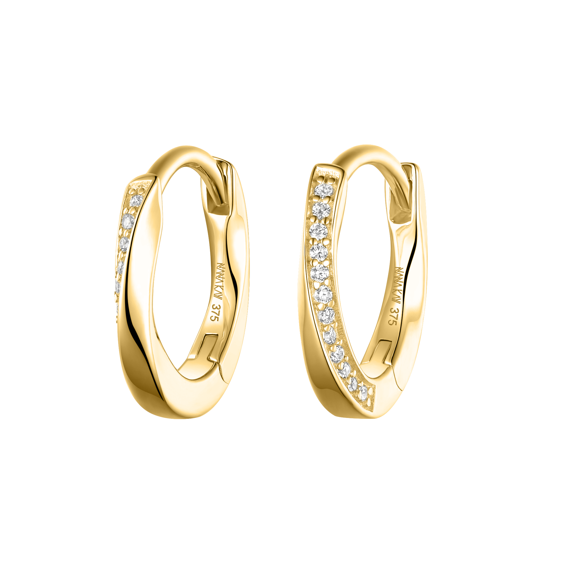 375 Gold Creole Elegance