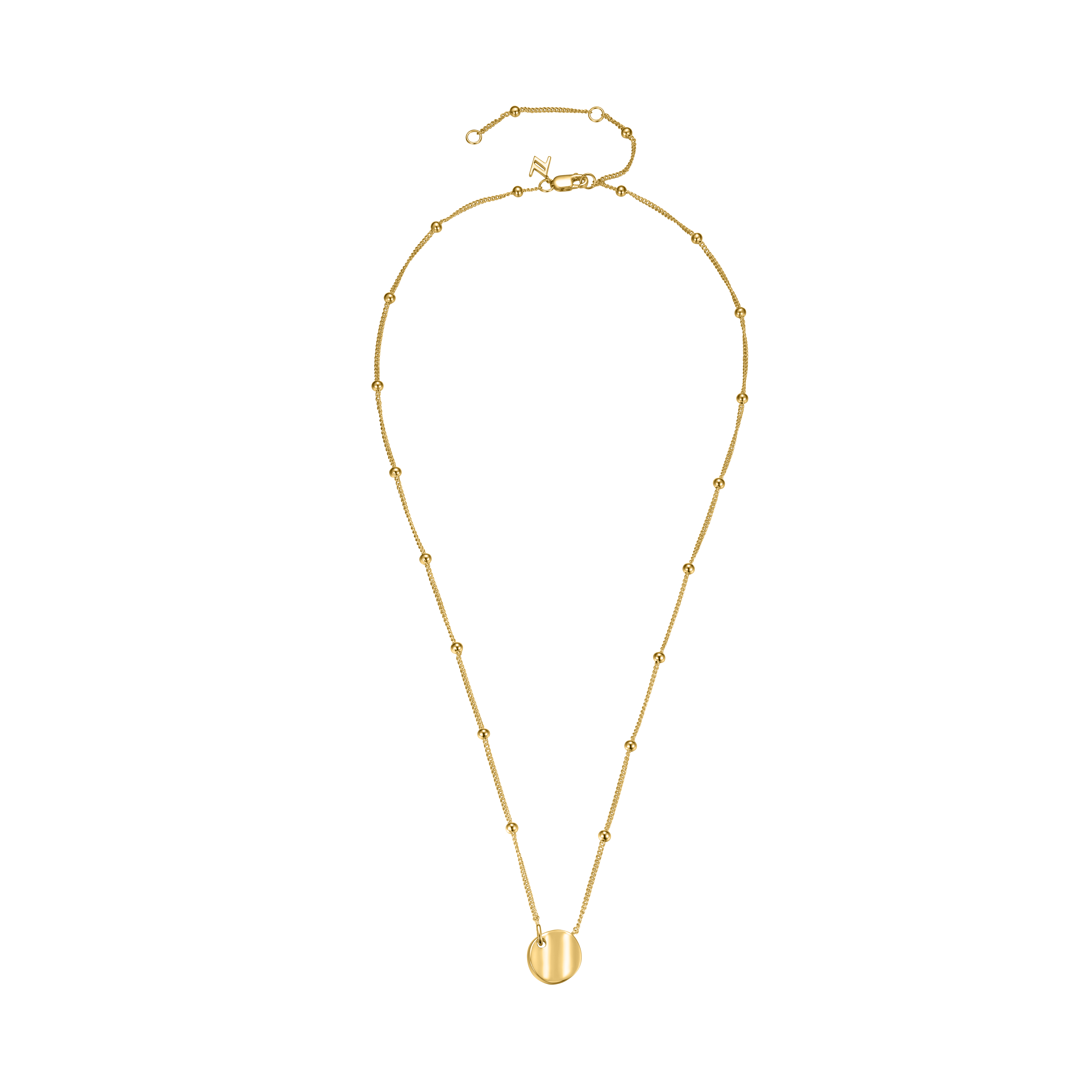 925 Collier vergoldet