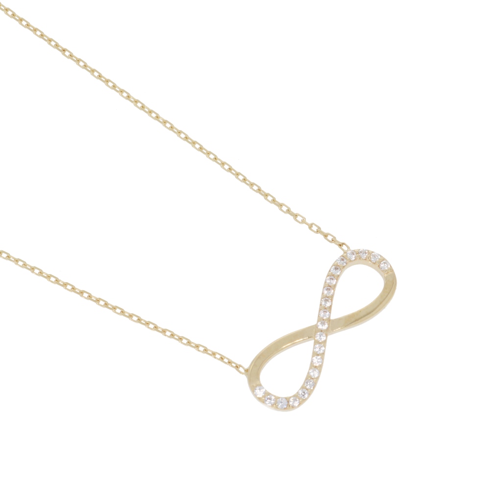 585 Gold Collier Infinity 