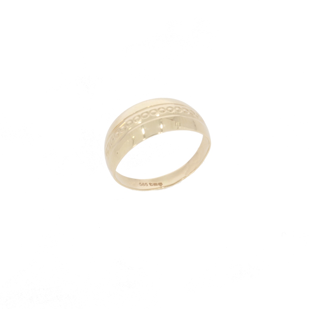 585 Ring Gold Wide