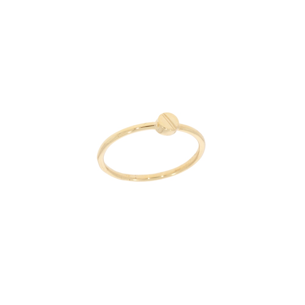 585 Gold Ring Knopf