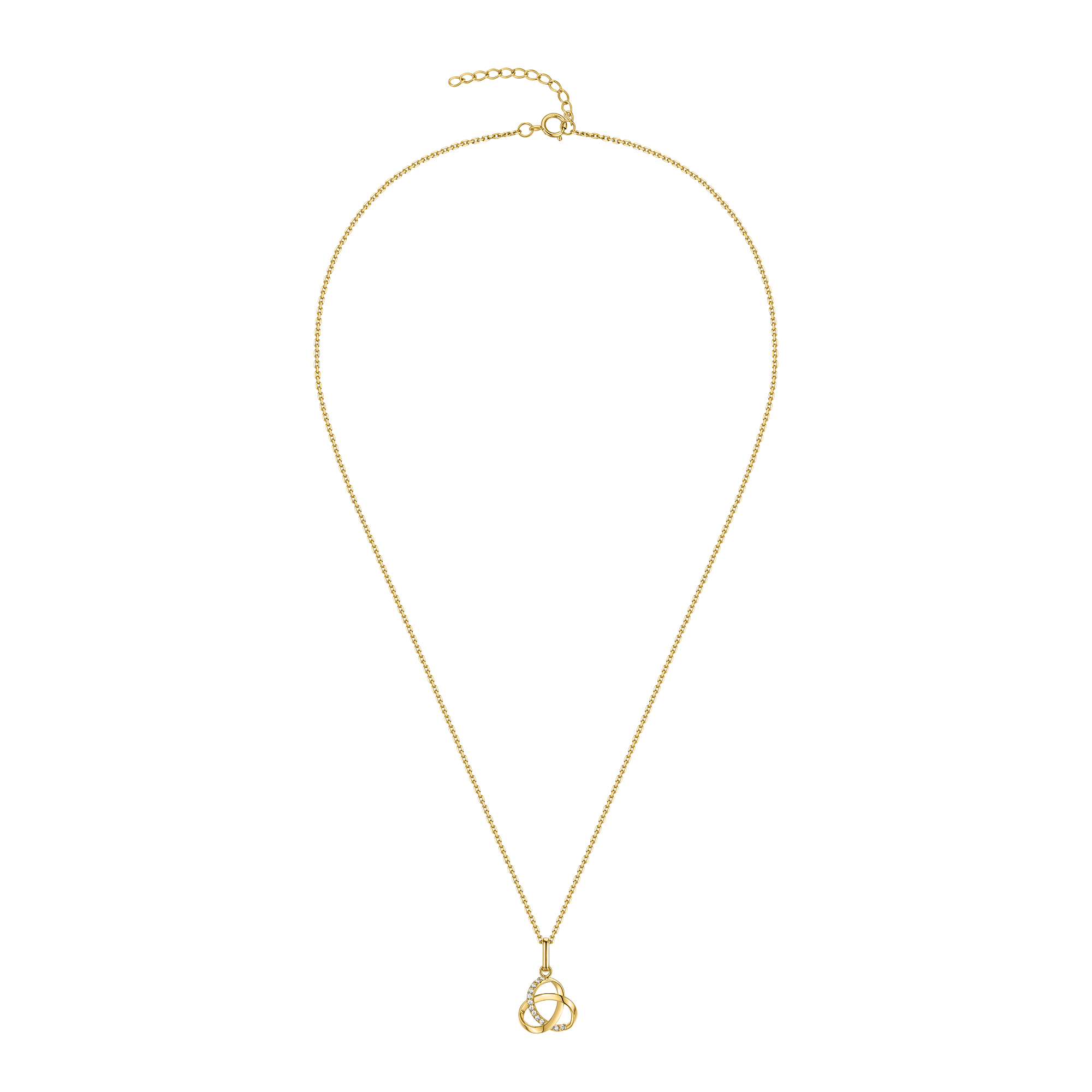 375 Gold Collier Pure Form