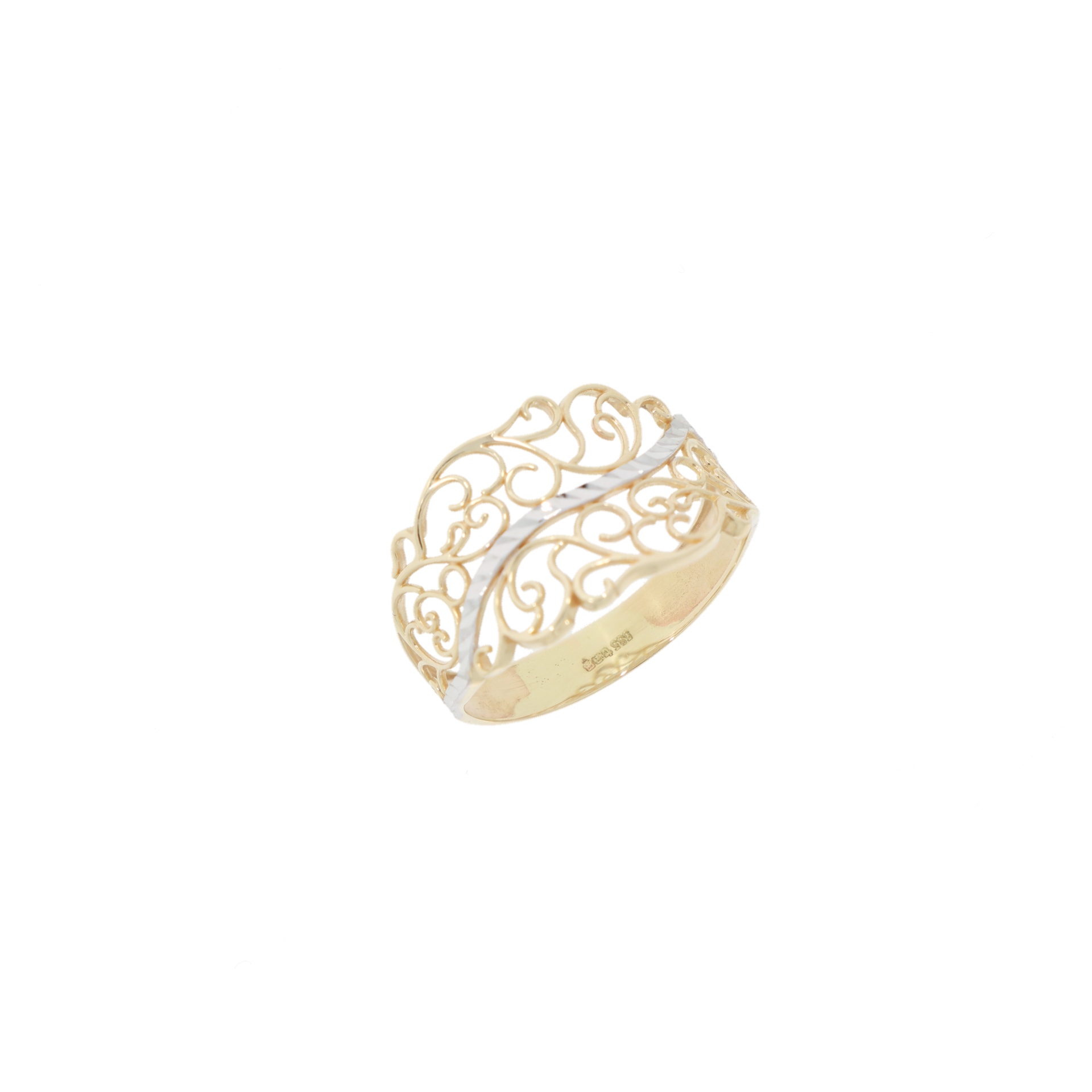585 Gold Ring Flower