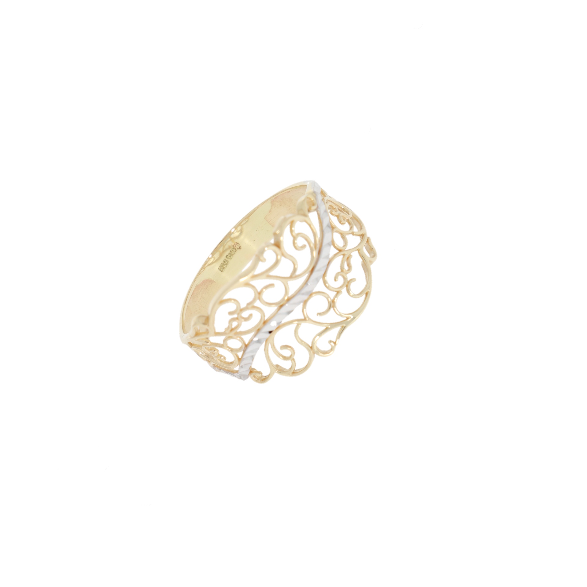 585 Gold Ring Flower