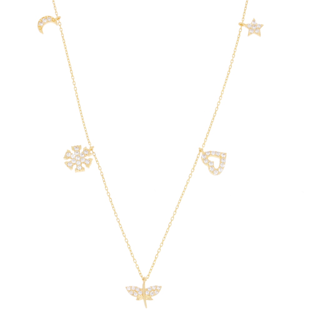 585 Gold Collier Phantasie