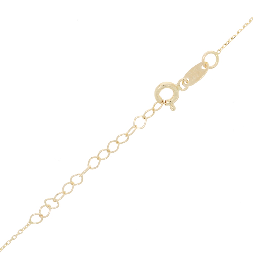 585 Gold Collier Auge