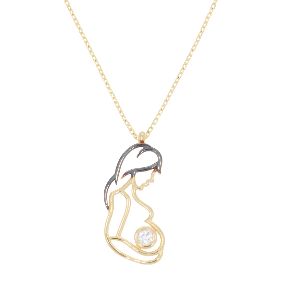 585 Gold Collier Pregnant