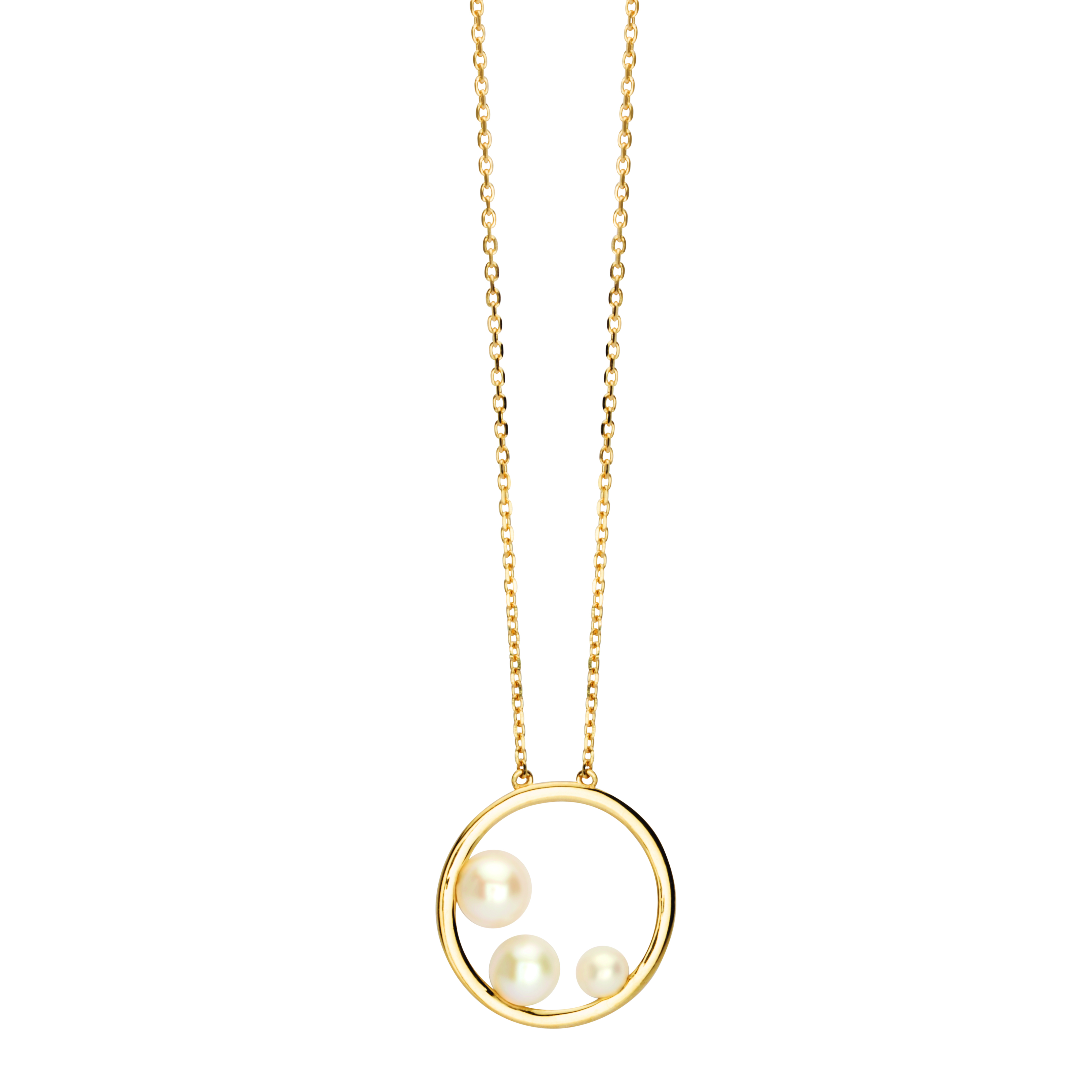 375 Gold Collier Pearls