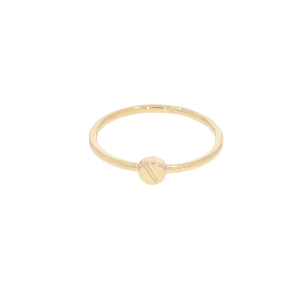 585 Gold Ring Knopf