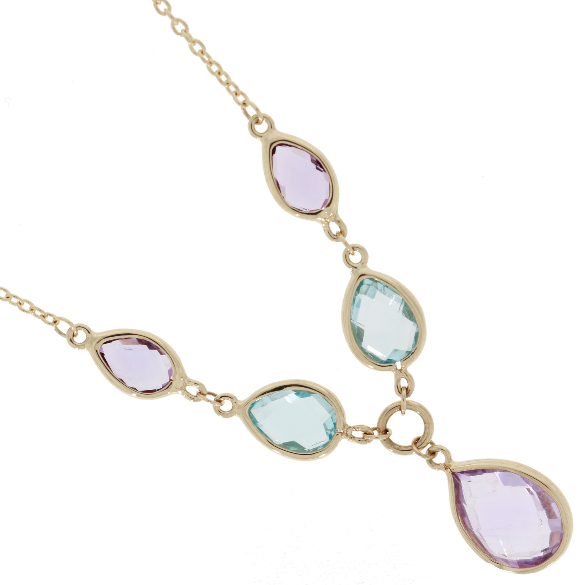585 Gold Collier Colourful II