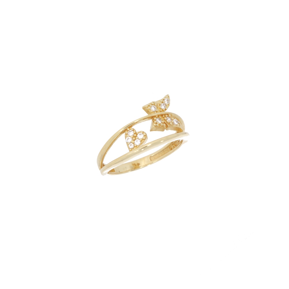 585 Gold Ring Butterfly