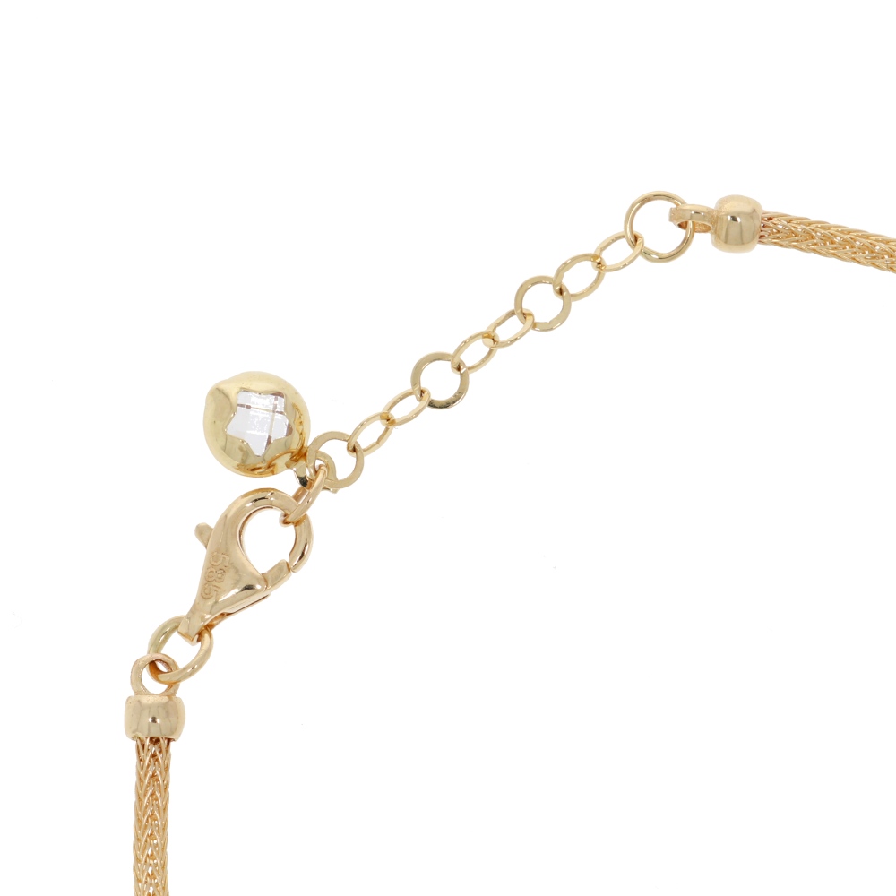 585 Gold Armband Hufeisen