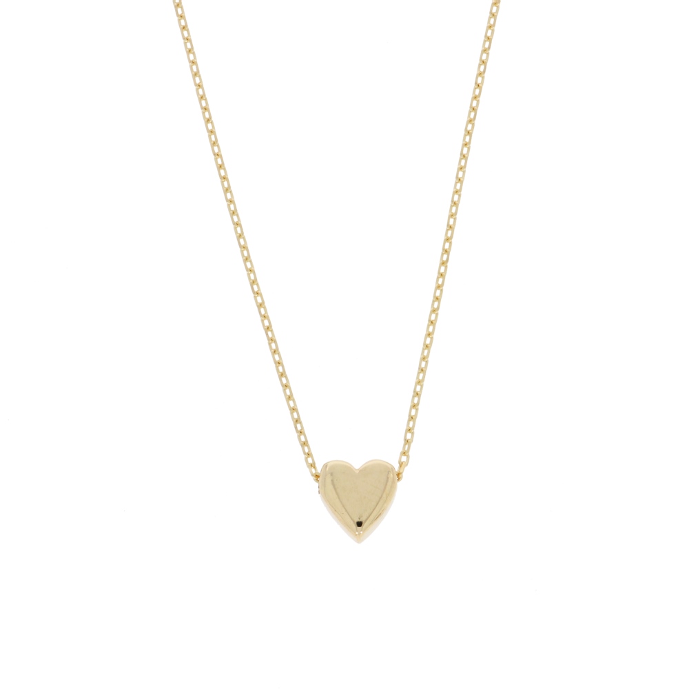 585 Gold Collier Heart 