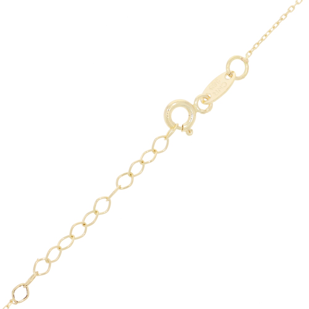 585 Gold Collier Libelle