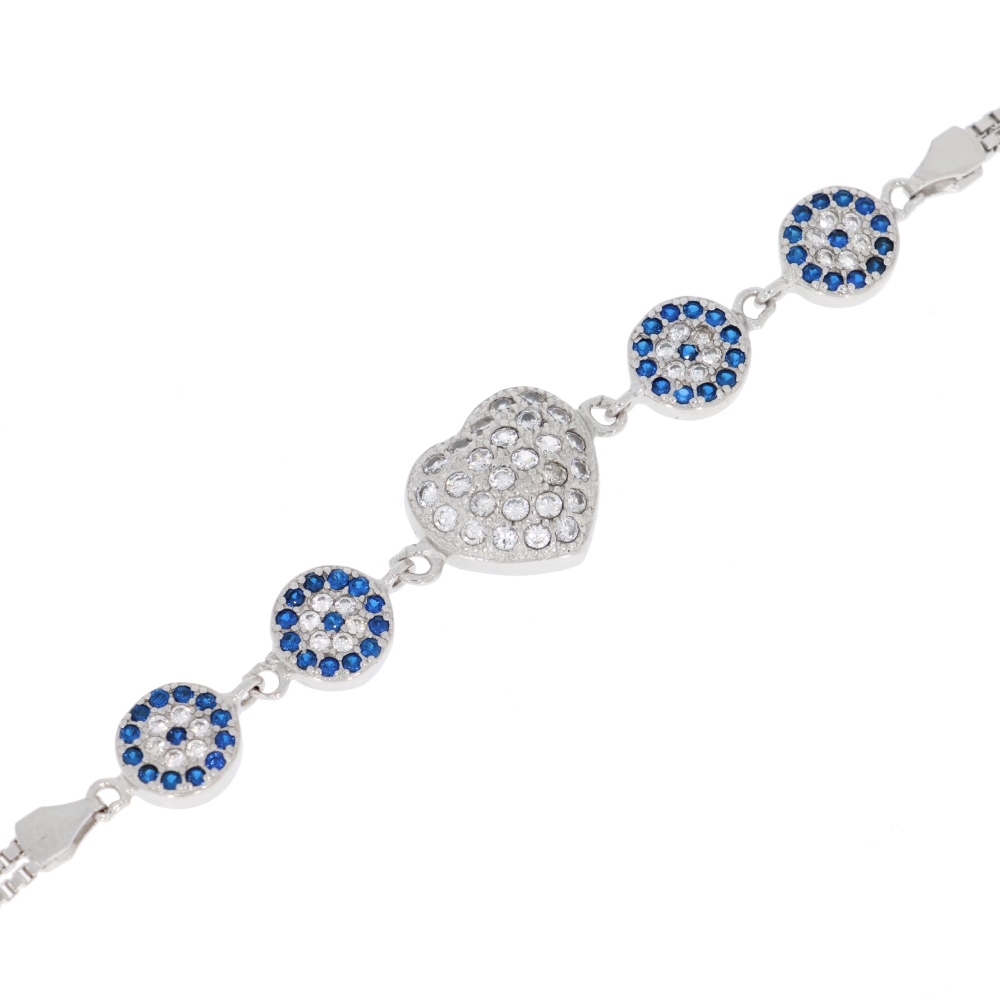 925 Silber Armband Nazar