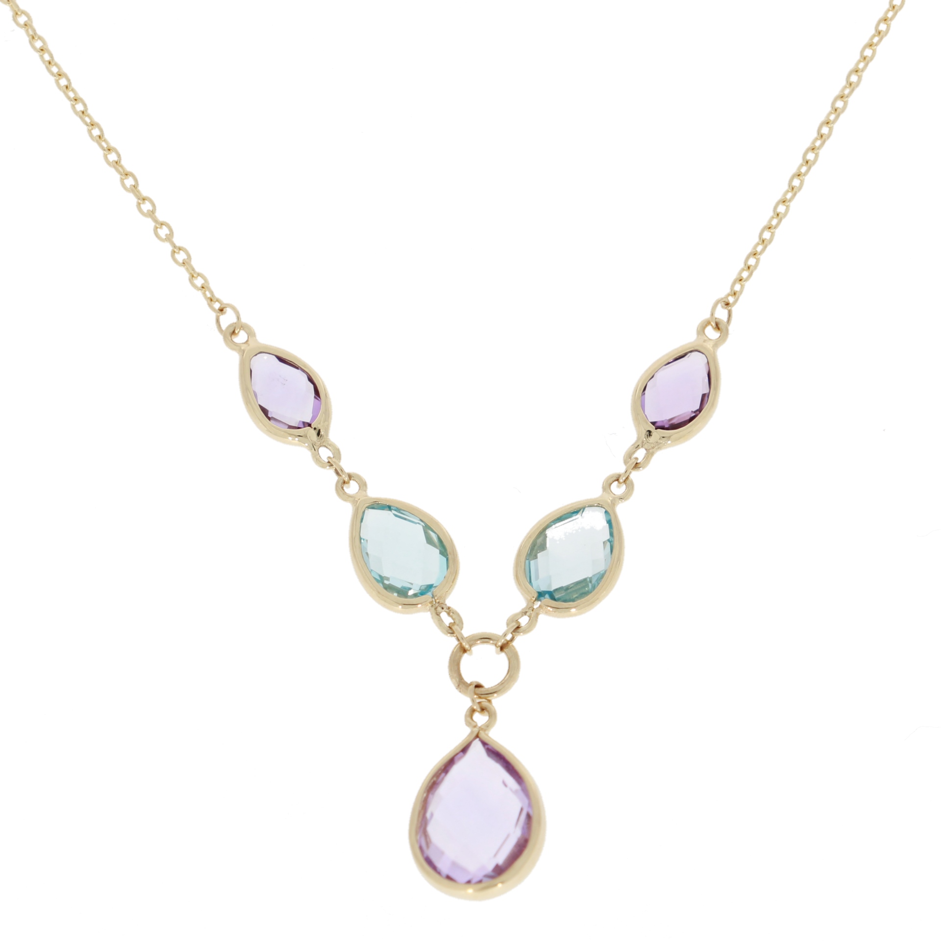 585 Gold Collier Colourful II