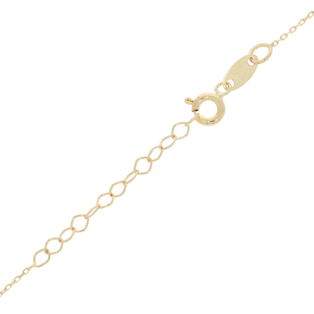 585 Gold Collier Auge