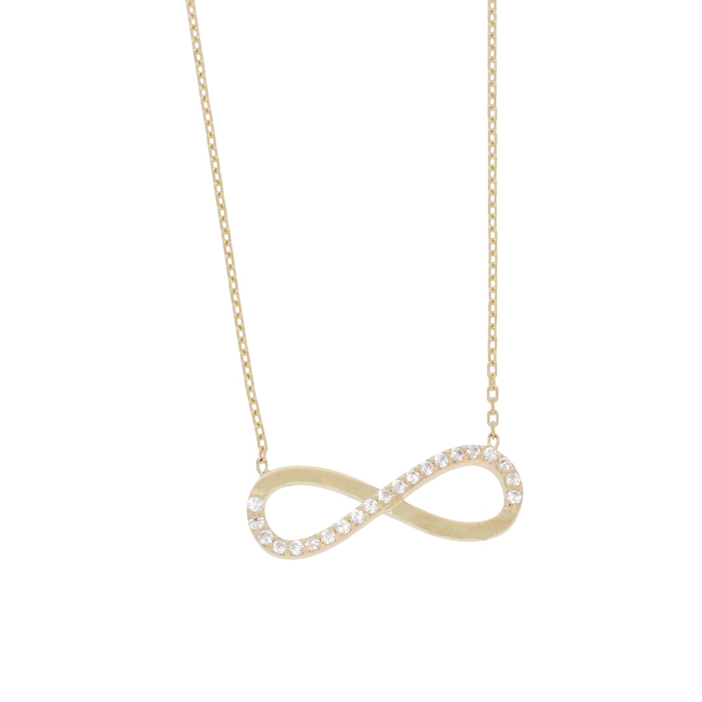 585 Gold Collier Infinity 