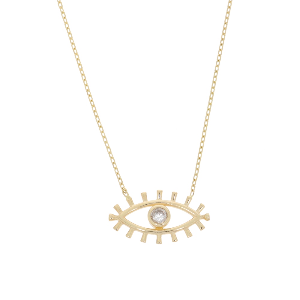 585 Gold Collier Auge