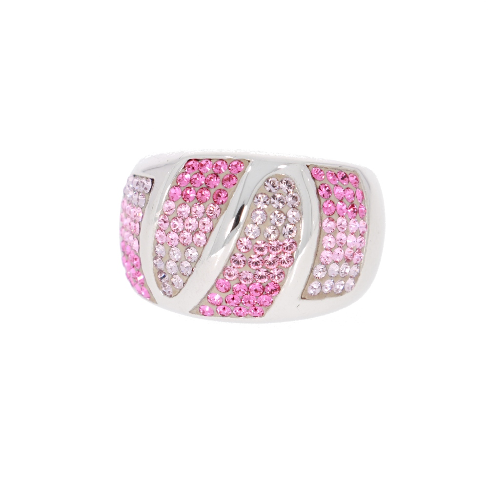 925 Silber Ring Pink