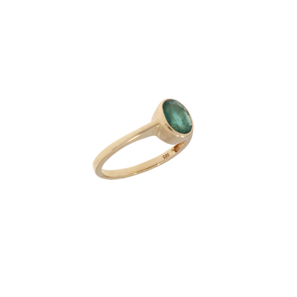 585 Gold Ring Green
