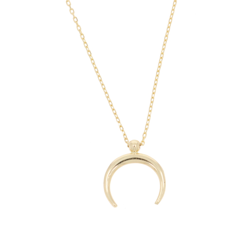 585 Gold Collier Mond