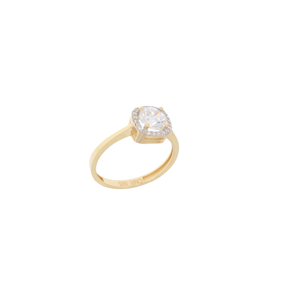 585 Gold Verlobungsring 