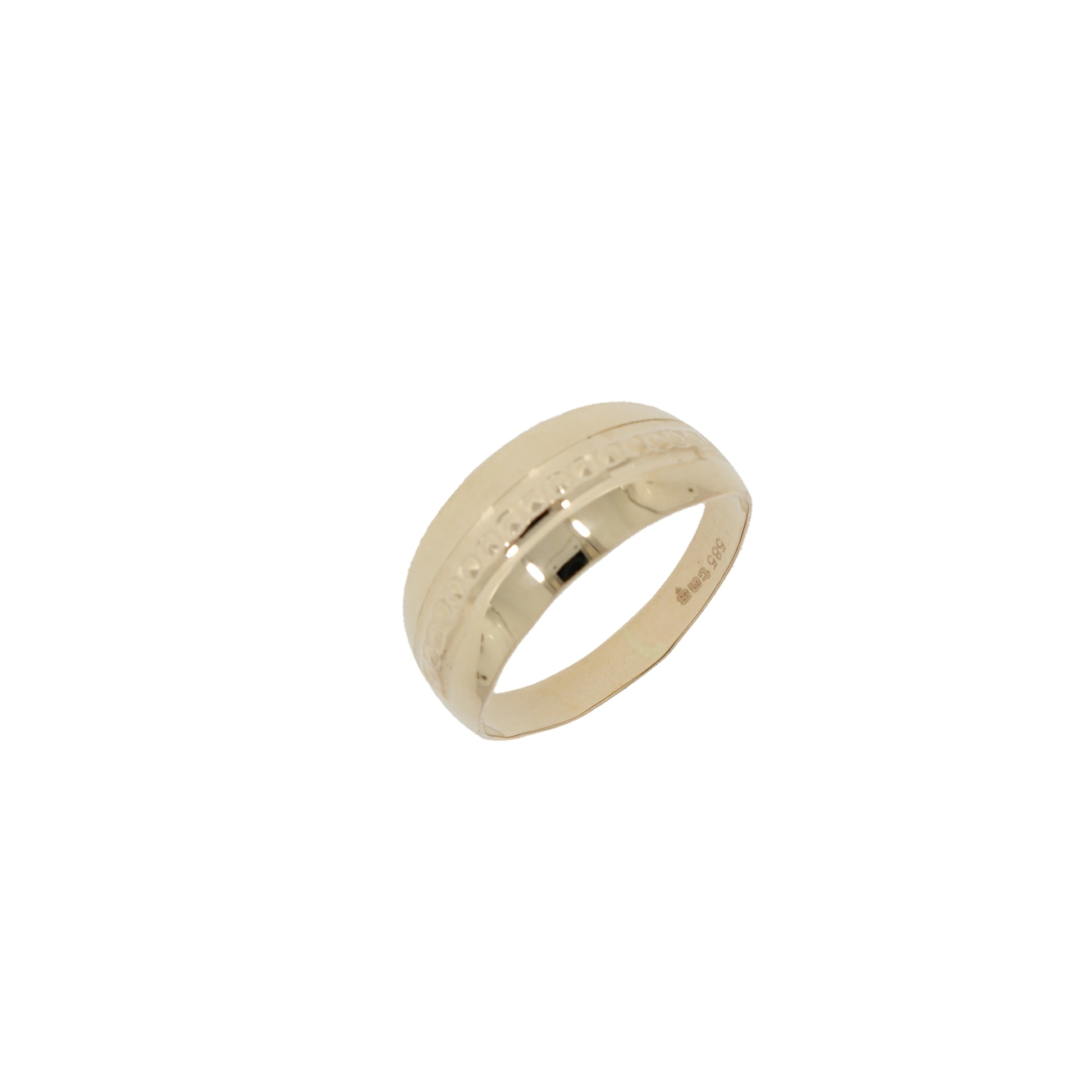 585 Ring Gold Wide