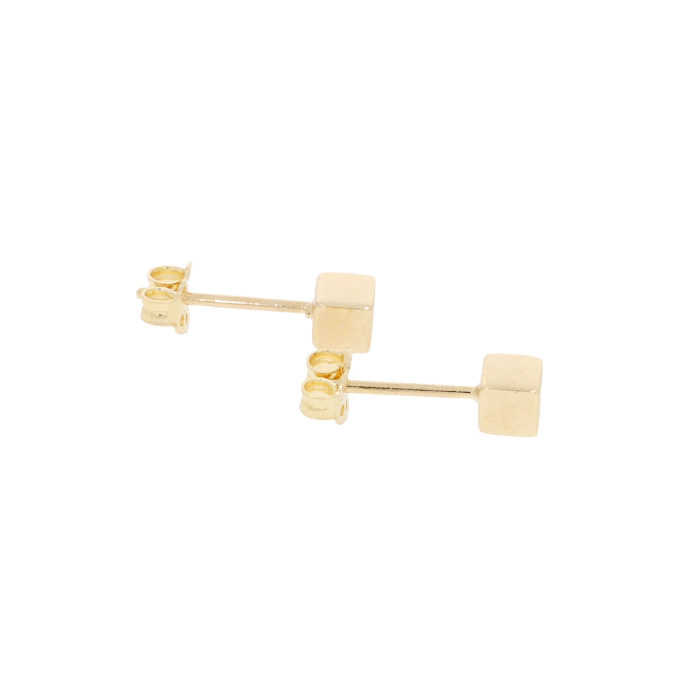 585 Gold Würfel Ohrstecker