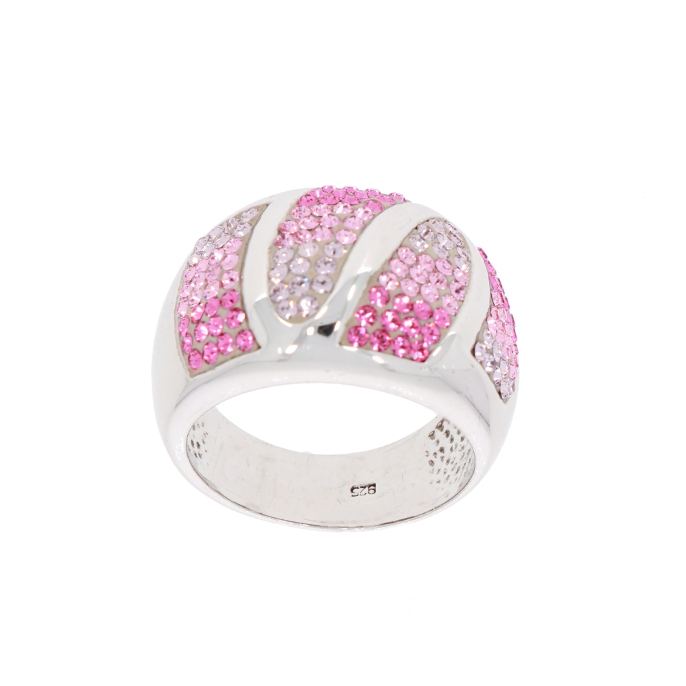 925 Silber Ring Pink
