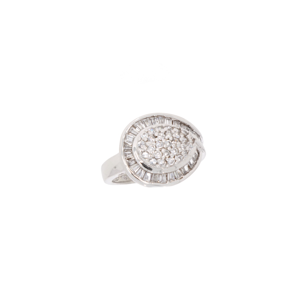 925 Silber Ring Zirkonia