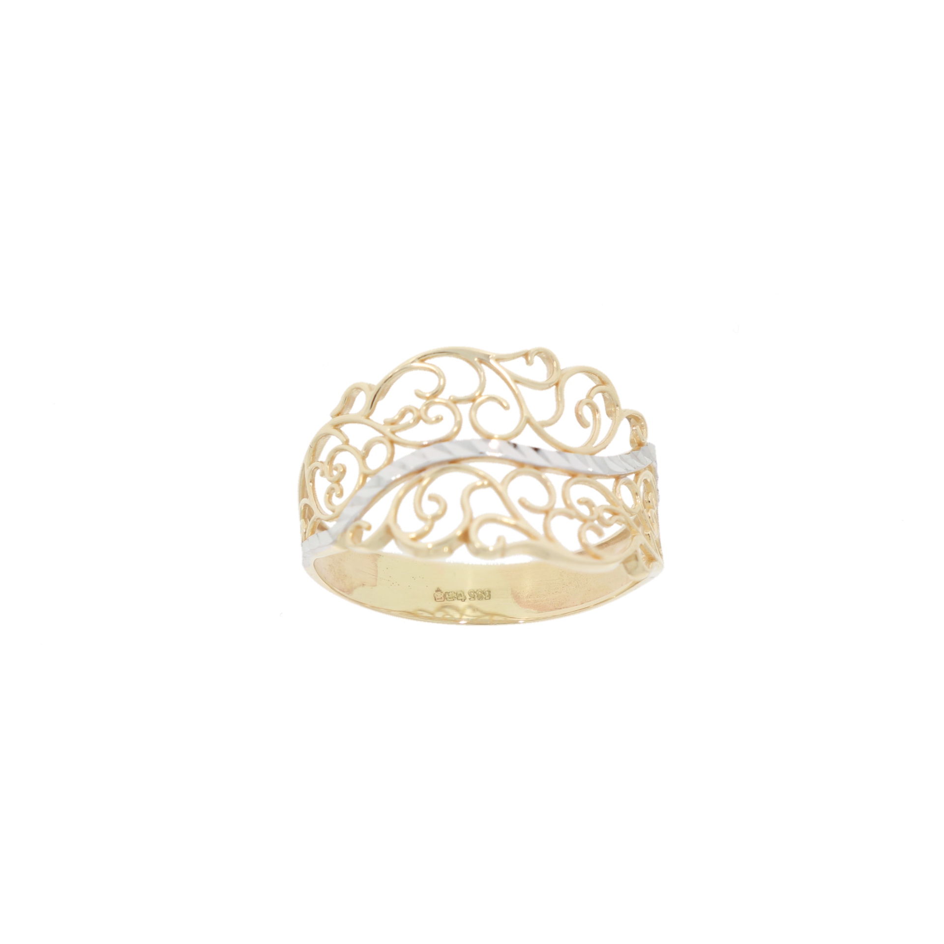 585 Gold Ring Flower