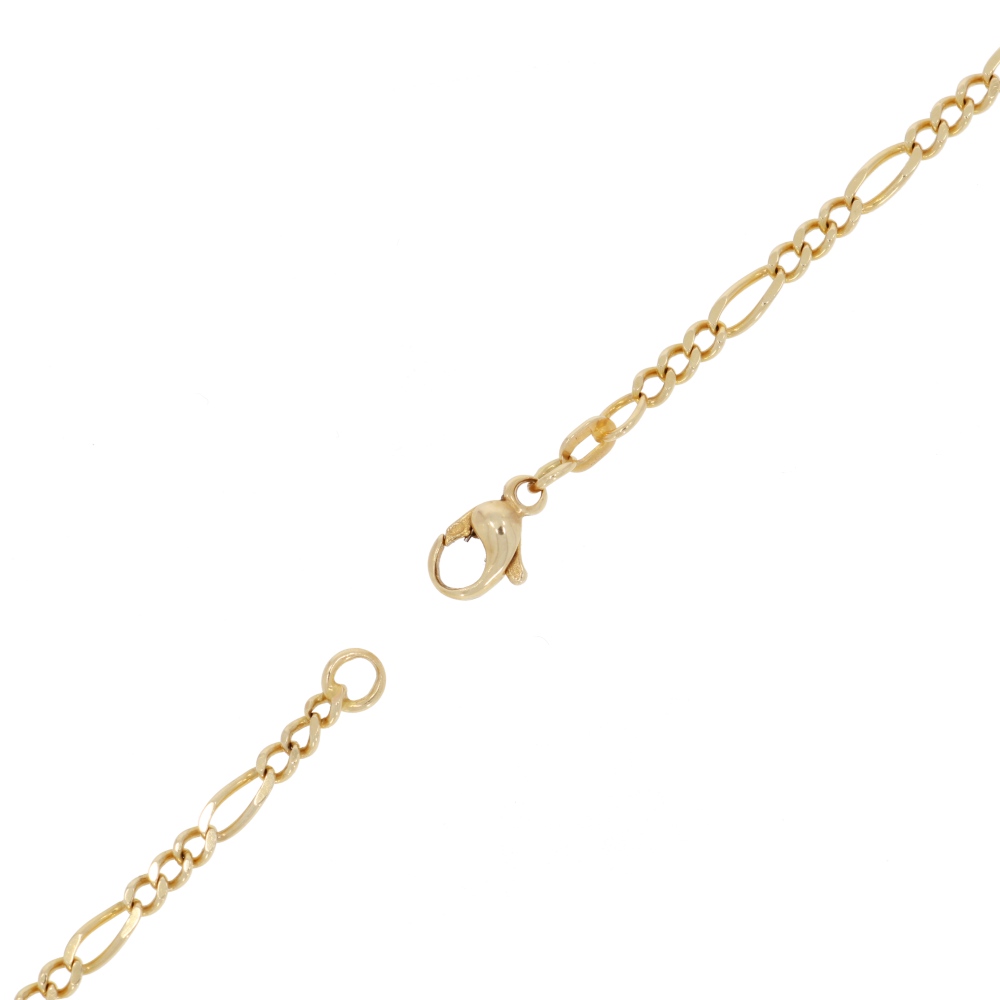 585 Gold Halskette  Figaro