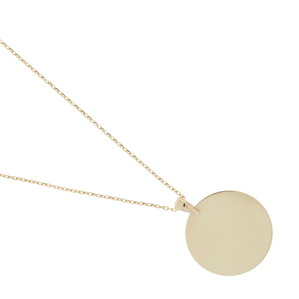 585 Gold Collier Plate